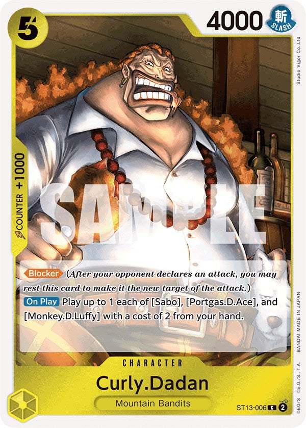 Curly.Dadan [Ultra Deck: The Three Brothers] | Good Games Modbury