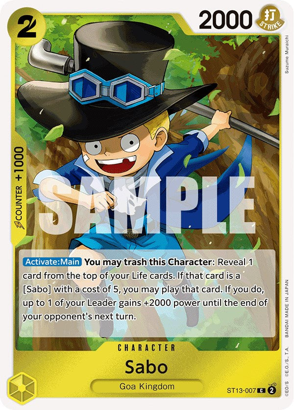 Sabo [Ultra Deck: The Three Brothers] | Good Games Modbury