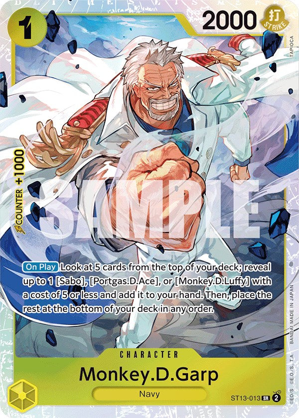 Monkey.D.Garp [Ultra Deck: The Three Brothers] | Good Games Modbury