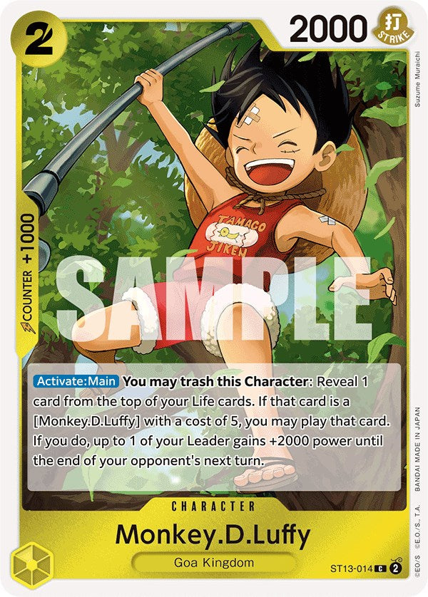 Monkey.D.Luffy [Ultra Deck: The Three Brothers] | Good Games Modbury