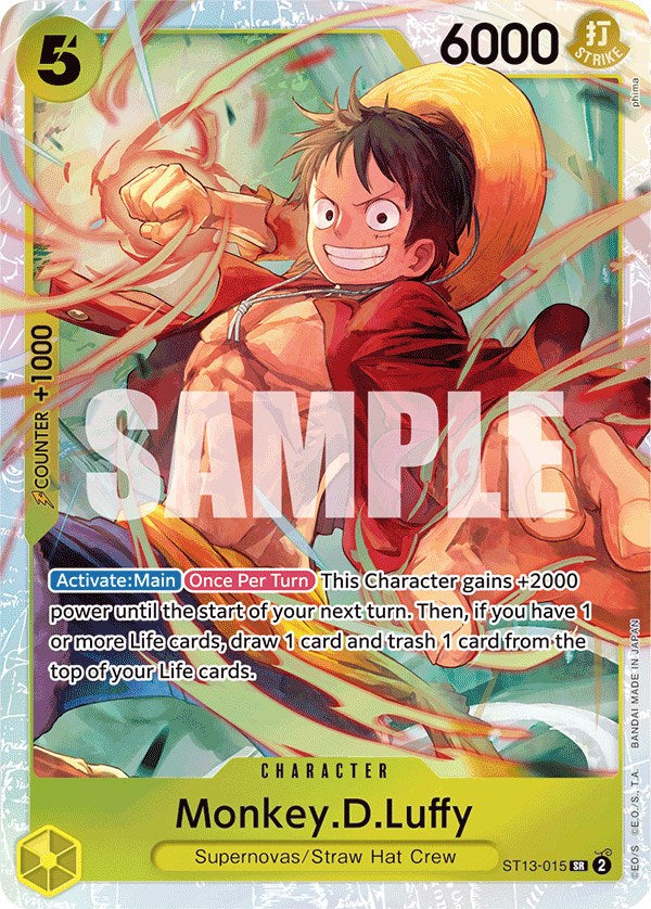 Monkey.D.Luffy [Ultra Deck: The Three Brothers] | Good Games Modbury