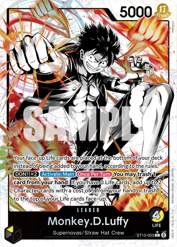 Monkey.D.Luffy (Parallel) [Ultra Deck: The Three Brothers] | Good Games Modbury