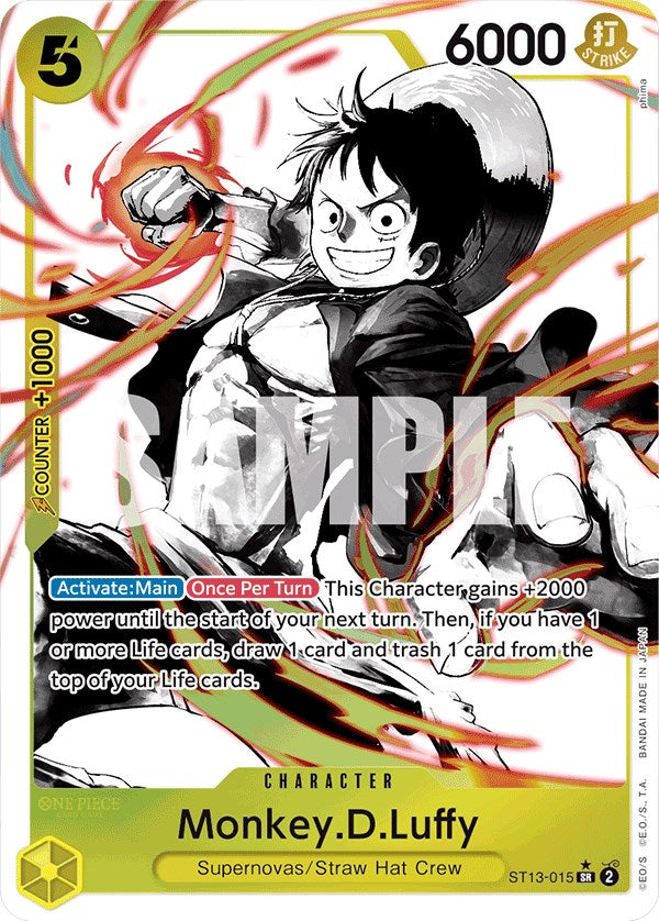 Monkey.D.Luffy (Parallel) [Ultra Deck: The Three Brothers] | Good Games Modbury