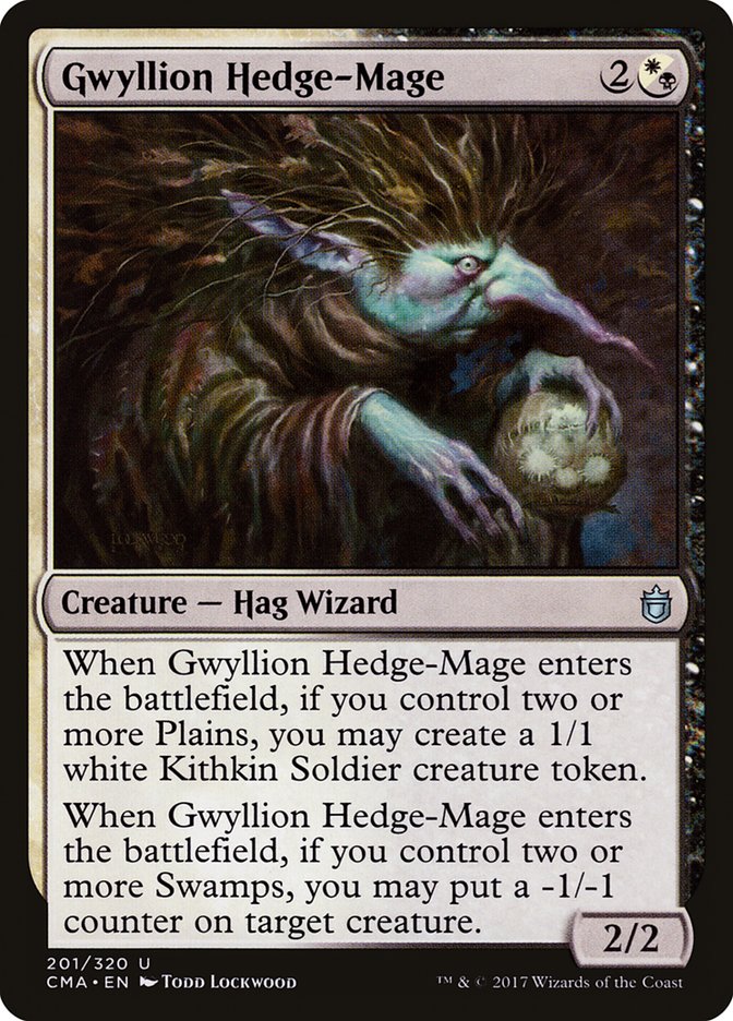 Gwyllion Hedge-Mage 201/320 (Commander Anthology)  | Good Games Modbury