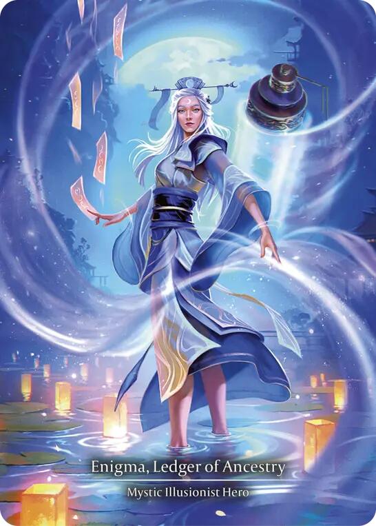 Enigma, Ledger of Ancestry (Marvel) [MST025] (Part the Mistveil)  Cold Foil | Good Games Modbury