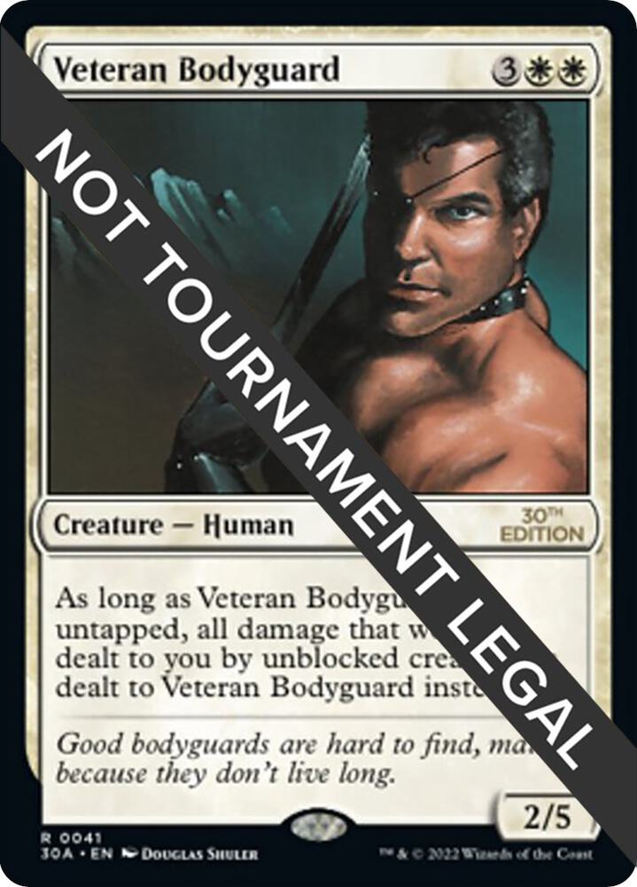 Veteran Bodyguard 41/594 (30th Anniversary Edition)  | Good Games Modbury