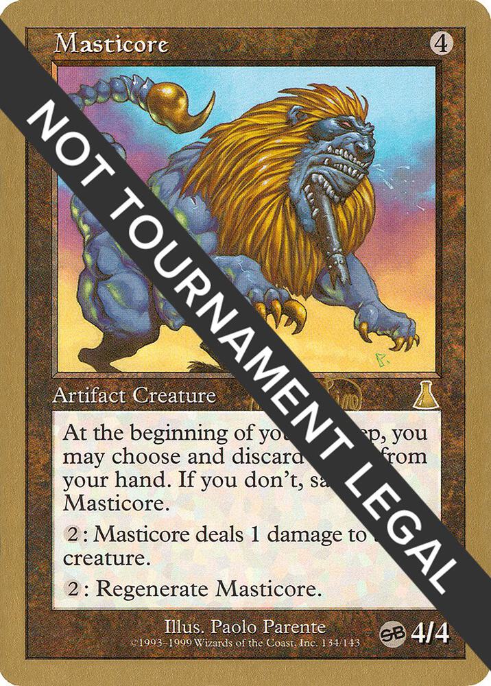 Masticore 1999 Mark Le Pine UDS SB mlp134sb/111 (World Championship Decks)  | Good Games Modbury