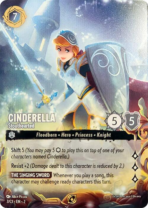 Cinderella - Stouthearted (3) [Promo Cards] | Good Games Modbury