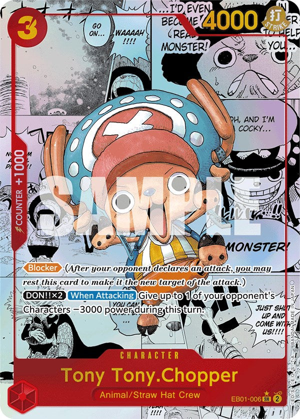 Tony Tony.Chopper (Alternate Art) (Manga) [Extra Booster: Memorial Collection] | Good Games Modbury