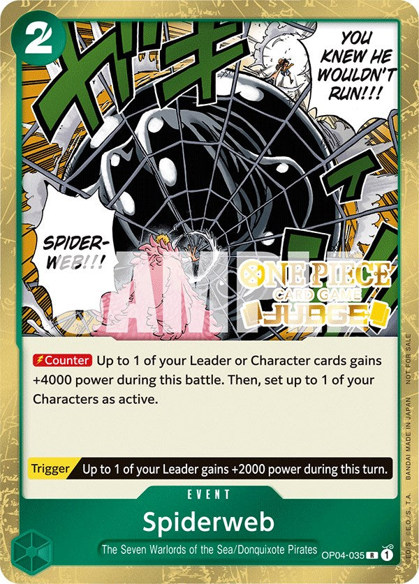 Spiderweb (Judge Pack Vol. 3) [One Piece Promotion Cards] | Good Games Modbury