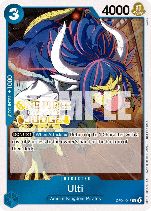 Ulti (Judge Pack Vol. 3) [One Piece Promotion Cards] | Good Games Modbury