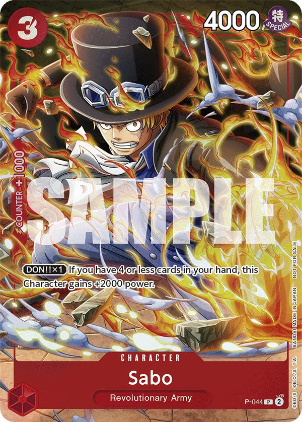 Sabo (Event Pack Vol. 4) [One Piece Promotion Cards] | Good Games Modbury
