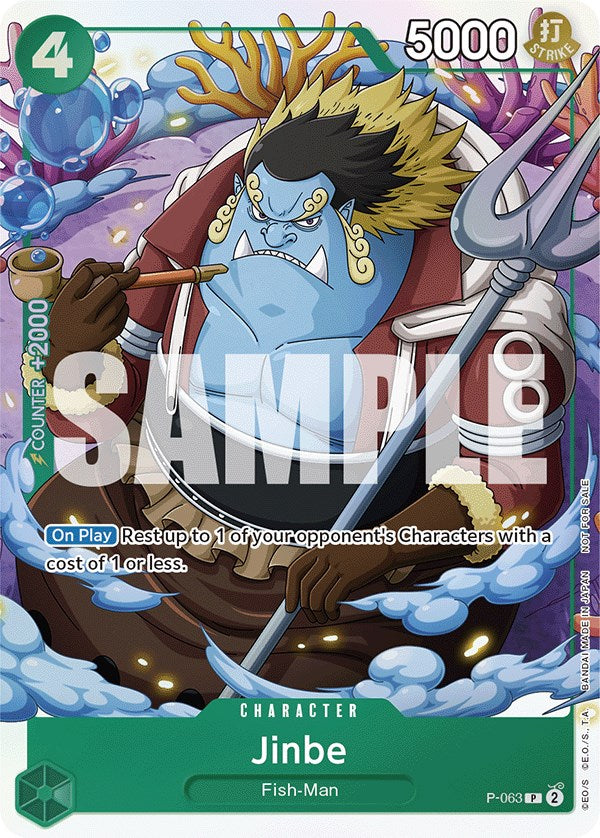 Jinbe (Event Pack Vol. 4) [One Piece Promotion Cards] | Good Games Modbury