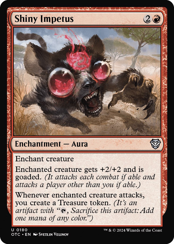 Shiny Impetus [Outlaws of Thunder Junction Commander] | Good Games Modbury