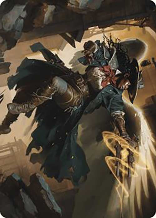 Archangel of Tithes Art Card [Outlaws of Thunder Junction Art Series] | Good Games Modbury