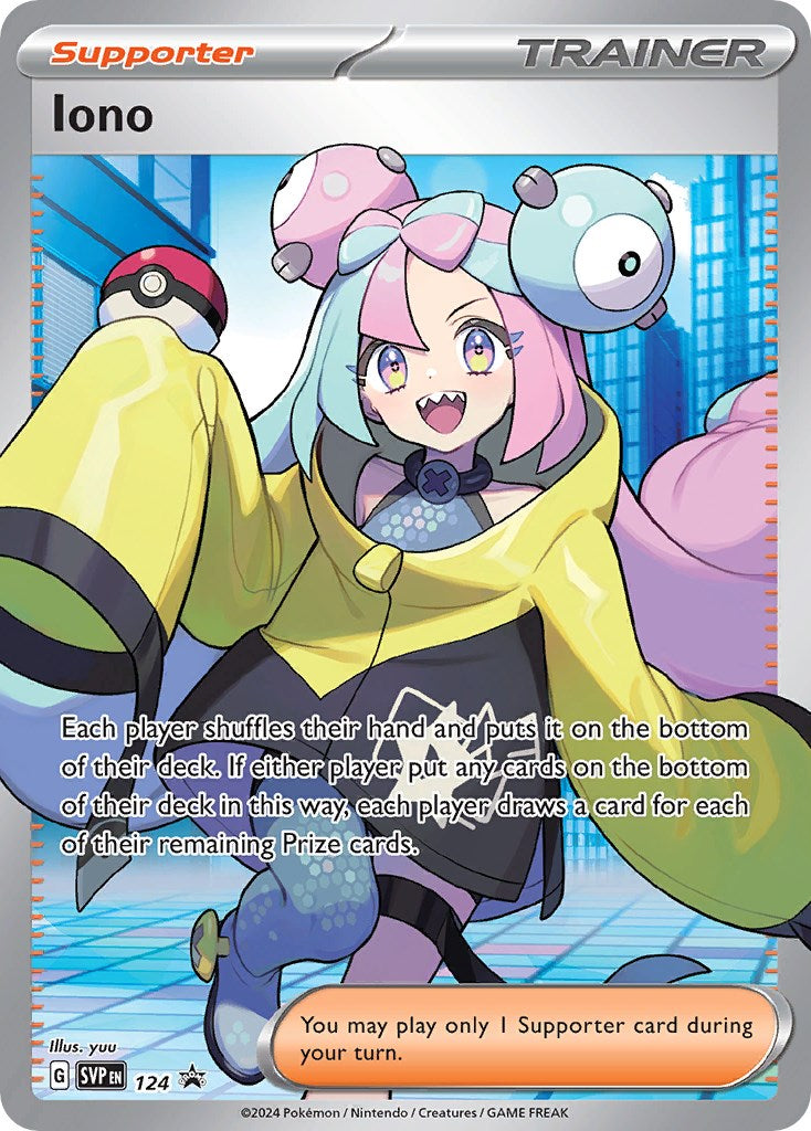 Iono (124) [Scarlet & Violet: Black Star Promos] | Good Games Modbury