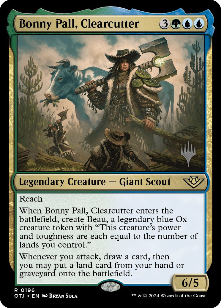 Bonny Pall, Clearcutter (Promo Pack) [Outlaws of Thunder Junction Promos] | Good Games Modbury