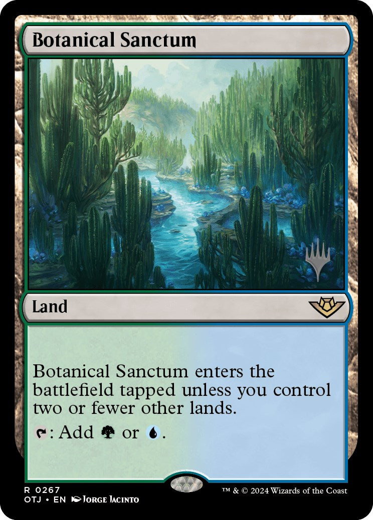 Botanical Sanctum (Promo Pack) [Outlaws of Thunder Junction Promos] | Good Games Modbury