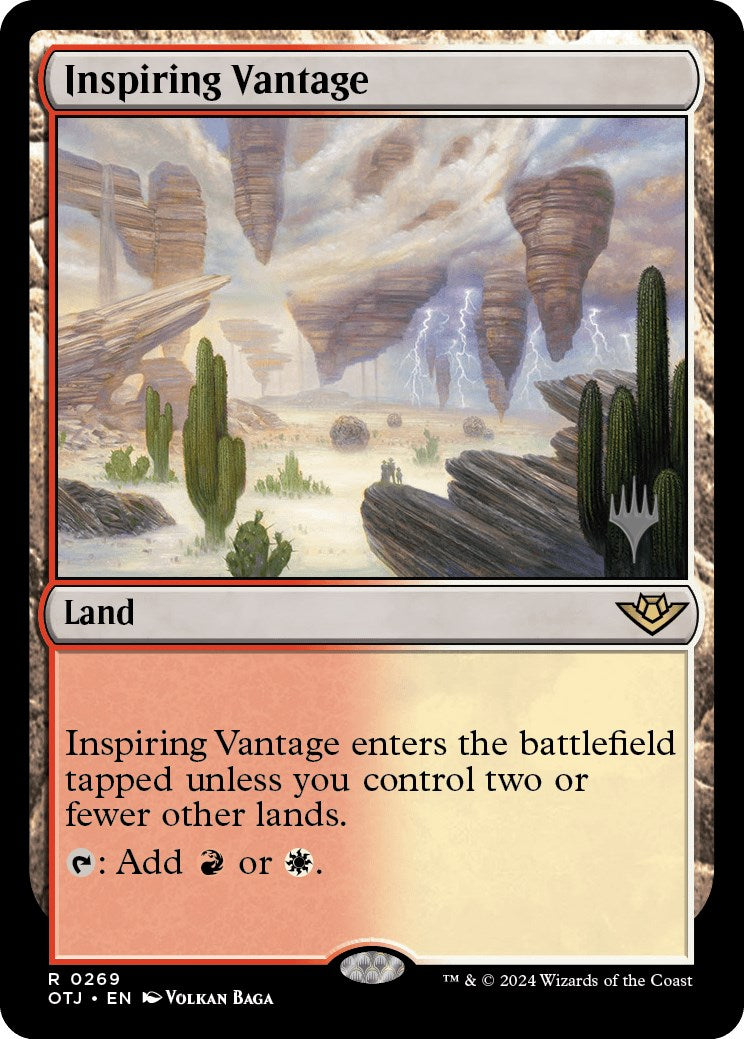 Inspiring Vantage (Promo Pack) [Outlaws of Thunder Junction Promos] | Good Games Modbury