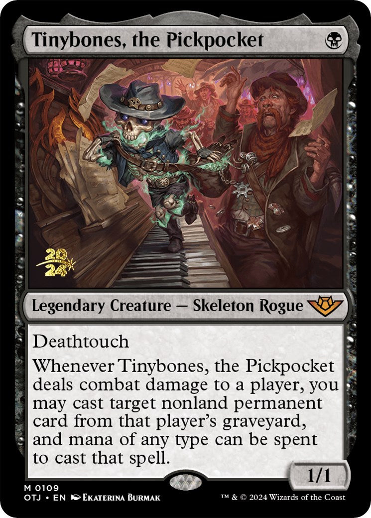 Tinybones, the Pickpocket [Outlaws of Thunder Junction Prerelease Promos] | Good Games Modbury