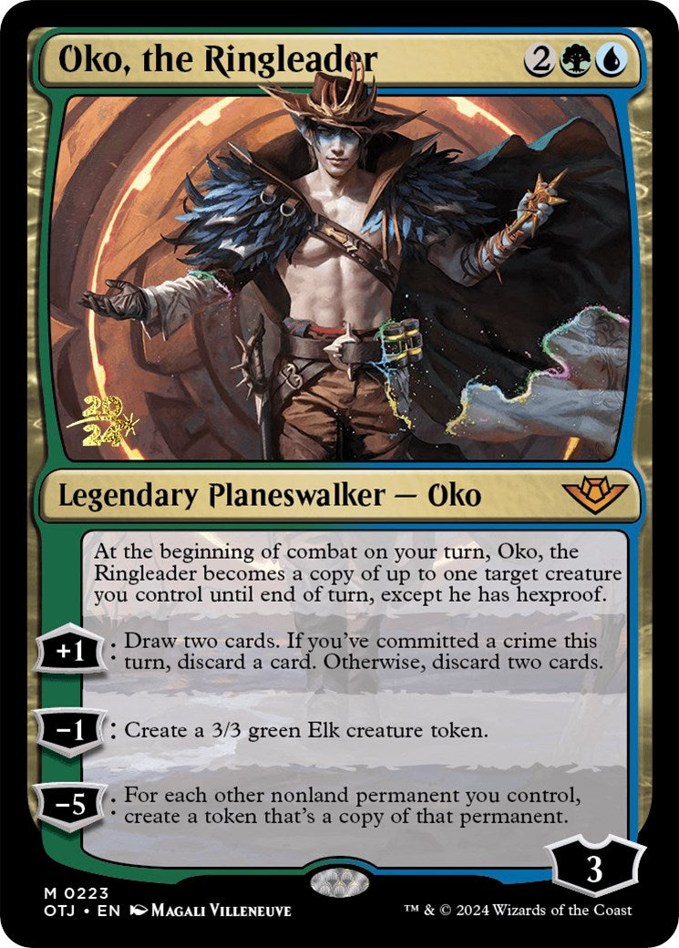 Oko, the Ringleader [Outlaws of Thunder Junction Prerelease Promos] | Good Games Modbury