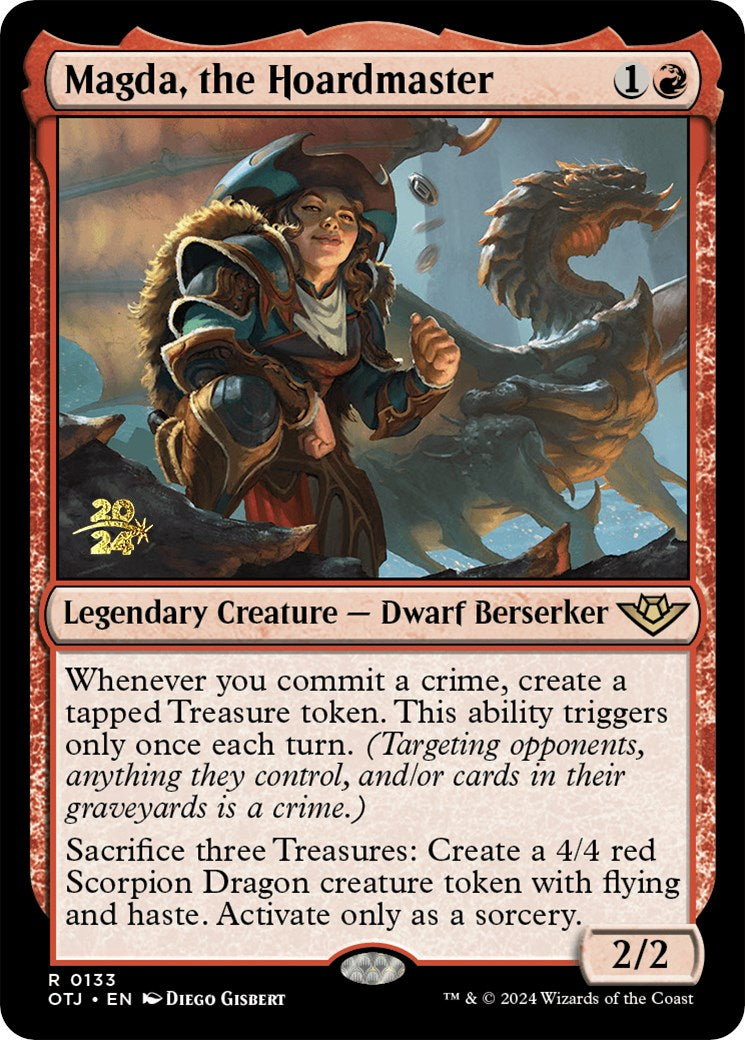 Magda, the Hoardmaster [Outlaws of Thunder Junction Prerelease Promos] | Good Games Modbury