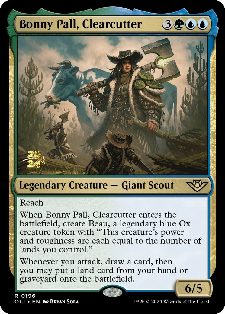 Bonny Pall, Clearcutter [Outlaws of Thunder Junction Prerelease Promos] | Good Games Modbury