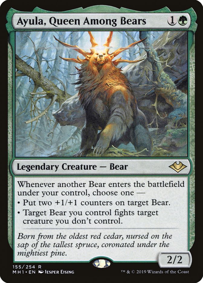 Ayula, Queen Among Bears 155 (Modern Horizons)  | Good Games Modbury