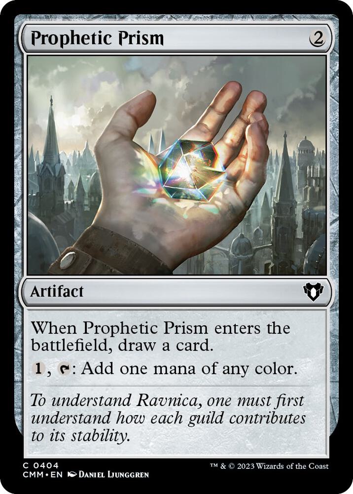 Prophetic Prism 404/451 (Commander Masters)  - Foil | Good Games Modbury