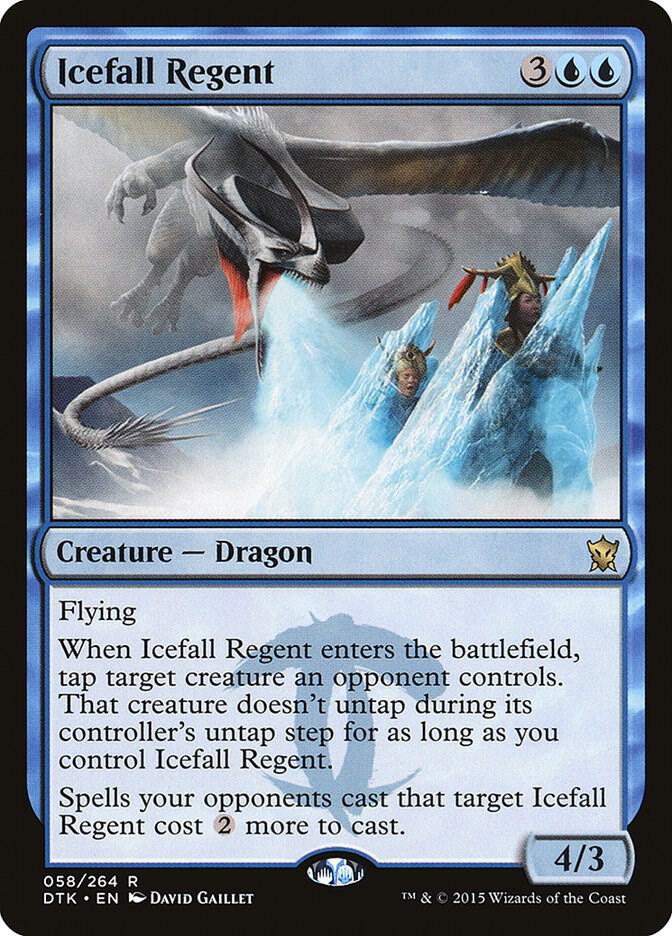 Icefall Regent 58/264 (Dragons of Tarkir)  - Foil | Good Games Modbury