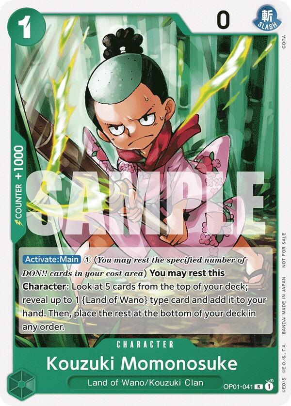 Kouzuki Momonosuke (Tournament Pack Vol. 7) [One Piece Promotion Cards] | Good Games Modbury