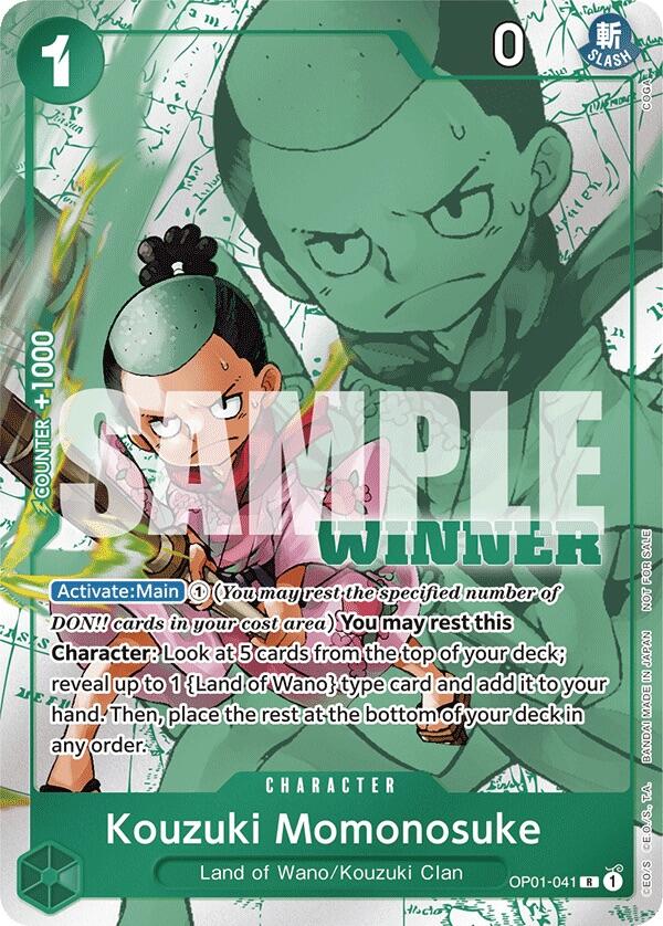 Kouzuki Momonosuke (Winner Pack Vol. 7) [One Piece Promotion Cards] | Good Games Modbury