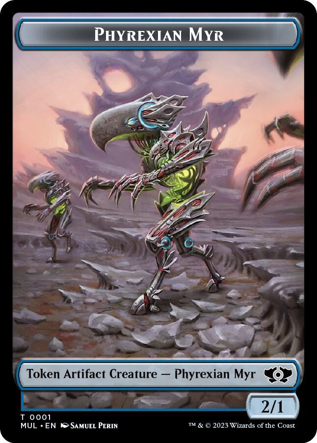 Phyrexian Myr Token 1 (March of the Machine: Multiverse Legends)  | Good Games Modbury
