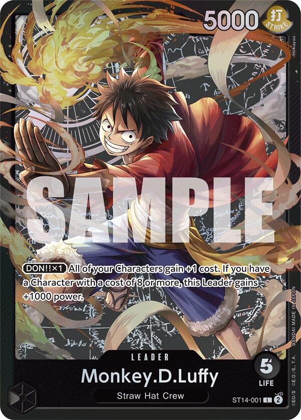 Monkey.D.Luffy (001) [Starter Deck: 3D2Y] | Good Games Modbury