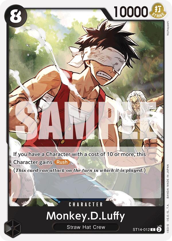 Monkey.D.Luffy (012) [Starter Deck: 3D2Y] | Good Games Modbury