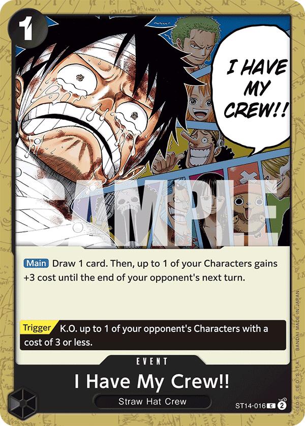 I Have My Crew!! [Starter Deck: 3D2Y] | Good Games Modbury