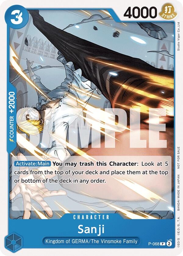 Sanji (Pirates Party Vol. 7) [One Piece Promotion Cards] | Good Games Modbury