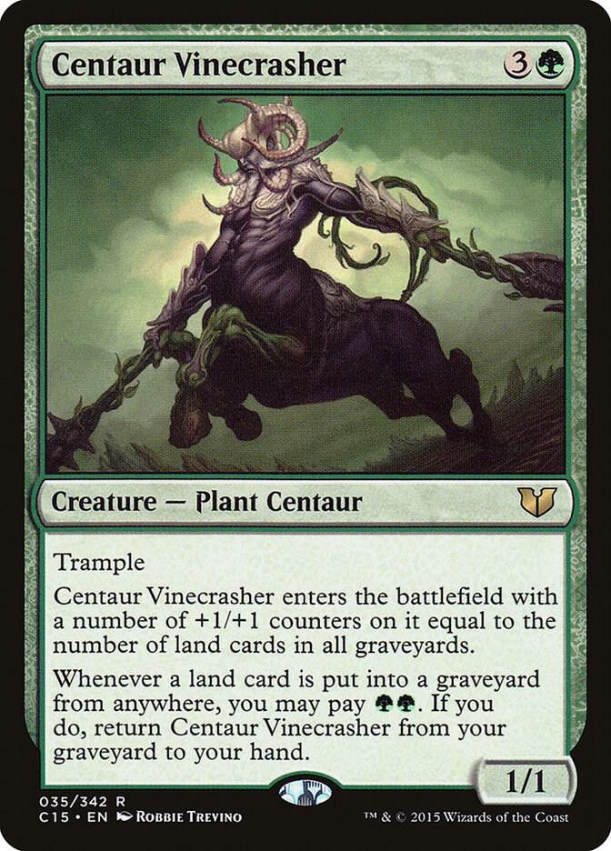 Centaur Vinecrasher 35/342 (Commander 2015)  | Good Games Modbury