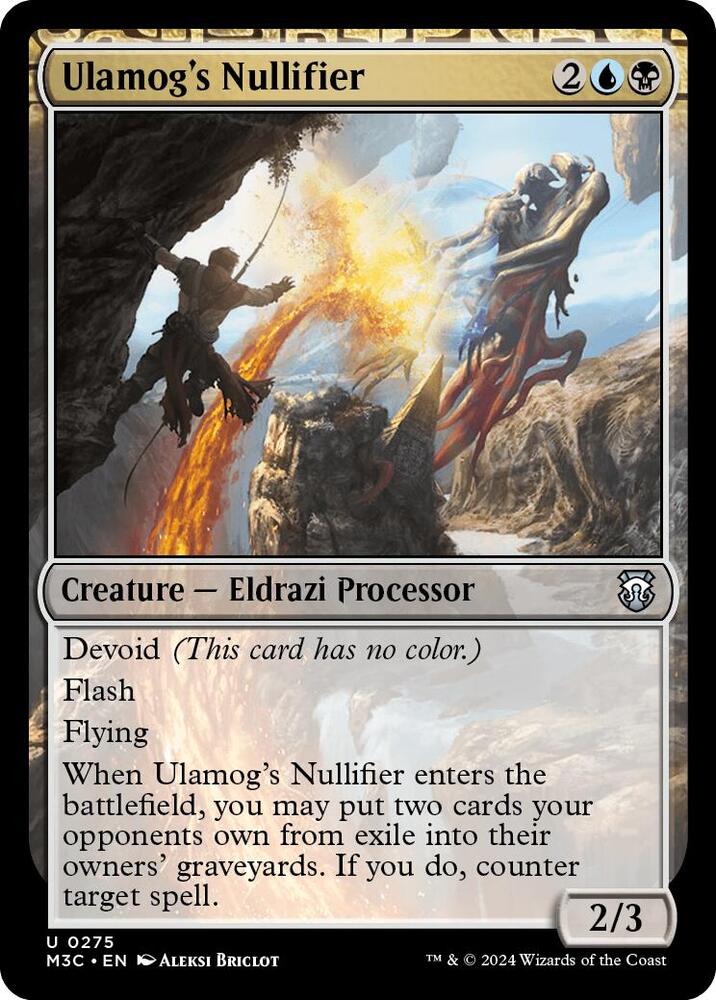 Ulamog's Nullifier 275/411 (Commander: Modern Horizons 3)  - Ripple Foil | Good Games Modbury