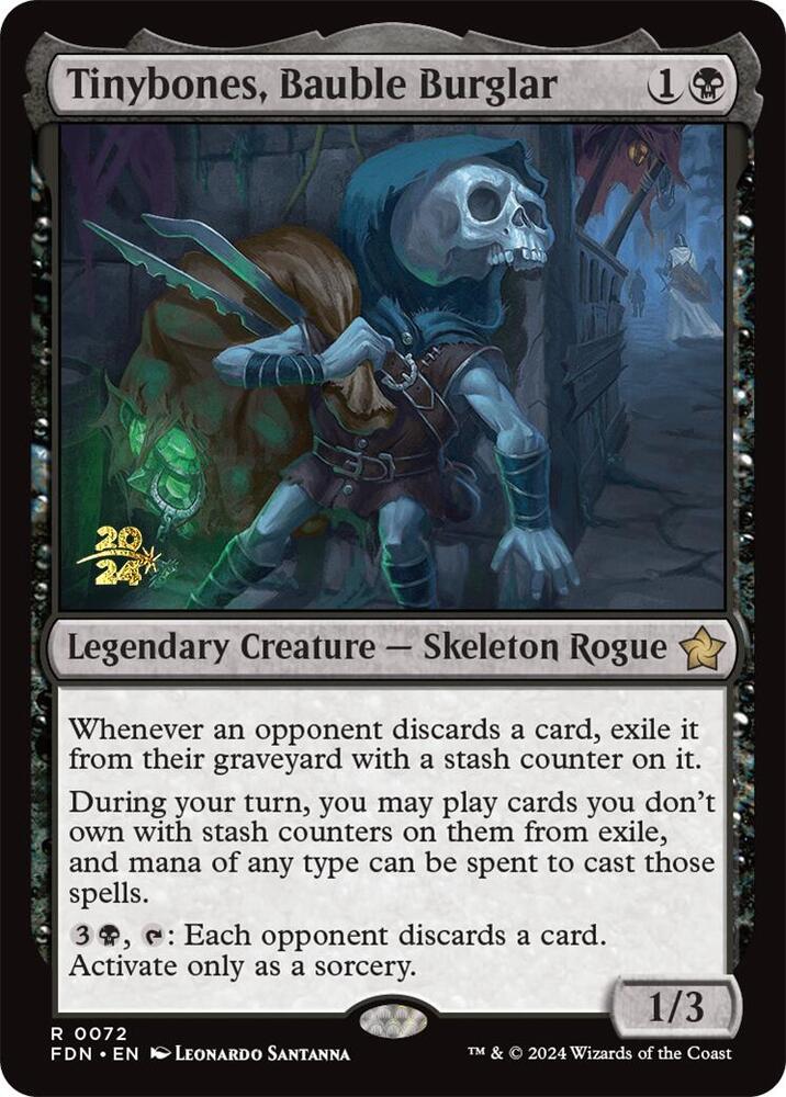 Tinybones Bauble Burglar 72s/101 (Prerelease Cards)  - Foil | Good Games Modbury