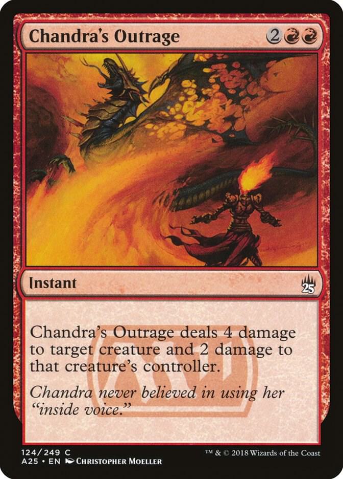 Chandra's Outrage 124/249 (Masters 25)  - Foil | Good Games Modbury