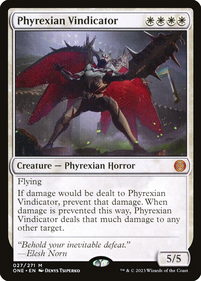 Phyrexian Vindicator 27 (Phyrexia: All Will Be One)  | Good Games Modbury