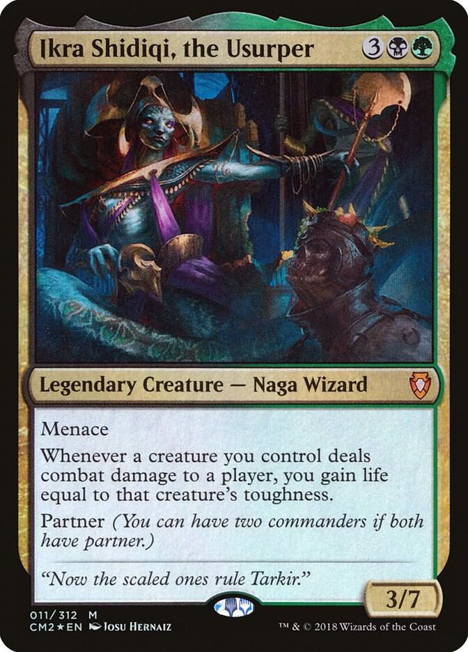 Ikra-Shidiqi, the Usurper 11/312 (Commander Anthology Volume II)  - Foil | Good Games Modbury