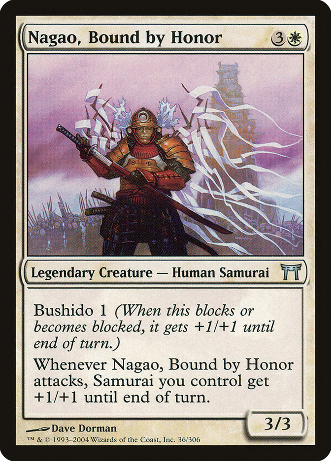Nagao, Bound by Honor [Champions of Kamigawa] | Good Games Modbury