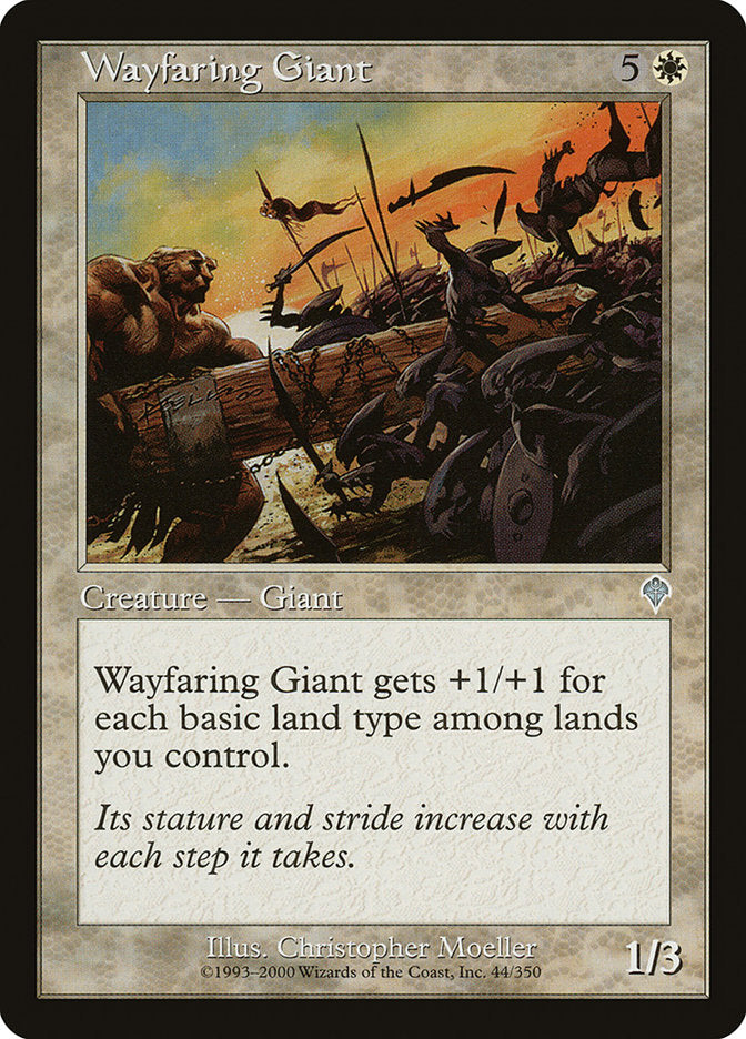 Wayfaring Giant 44/350 (Invasion)  | Good Games Modbury