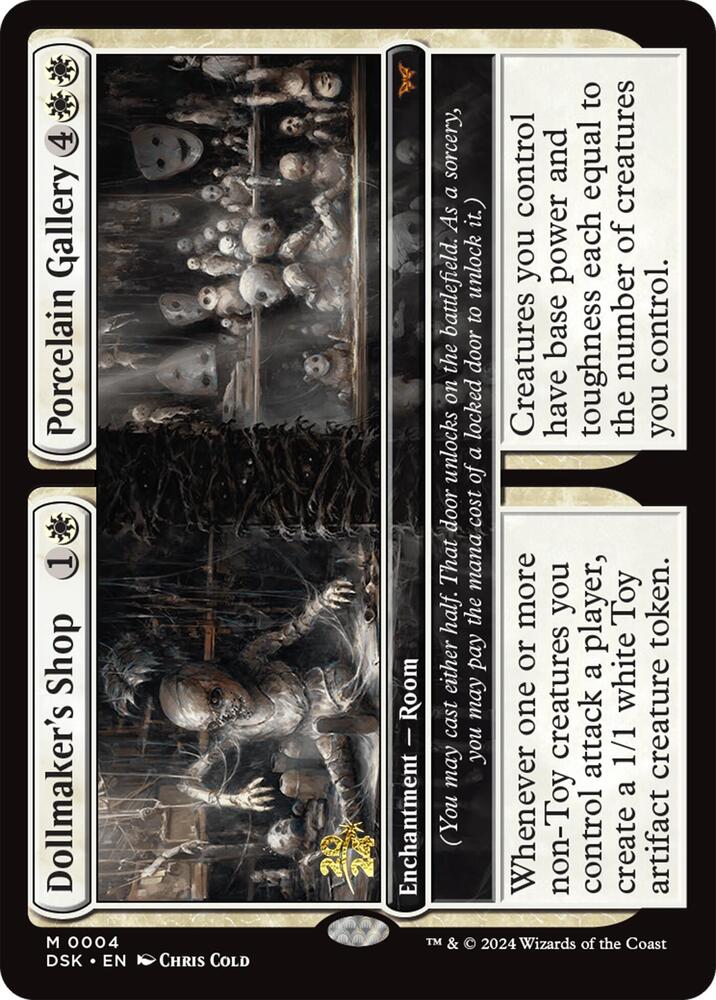 Dollmakers Shop Porcelain Gallery 4 (Prerelease Cards)  - Foil | Good Games Modbury