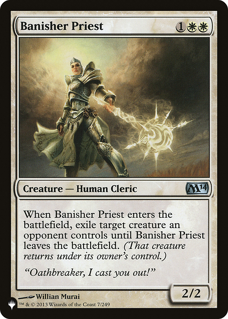 Banisher Priest [The List Reprints] | Good Games Modbury