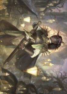 Sungold Sentinel Art Card 20 (Art Series: Innistrad: Midnight Hunt)  | Good Games Modbury