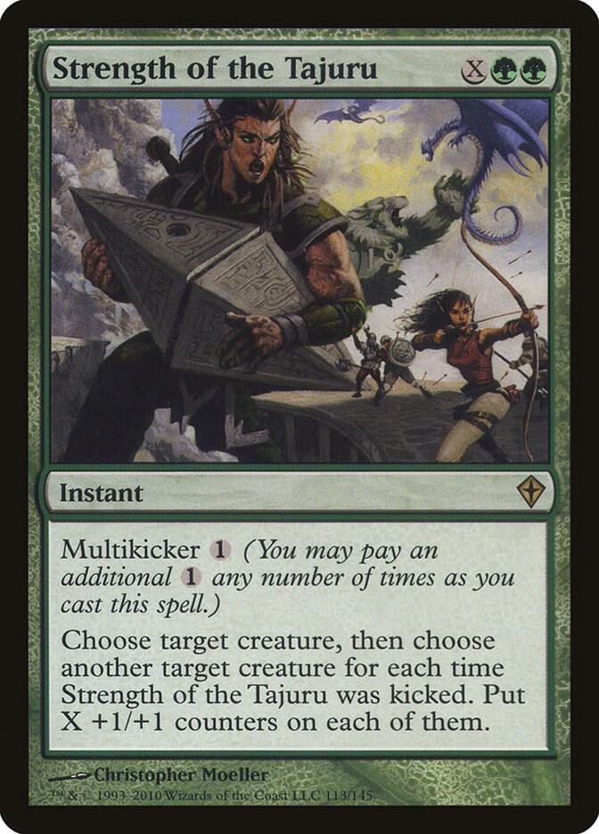Strength of the Tajuru 113 (Worldwake)  - Foil | Good Games Modbury