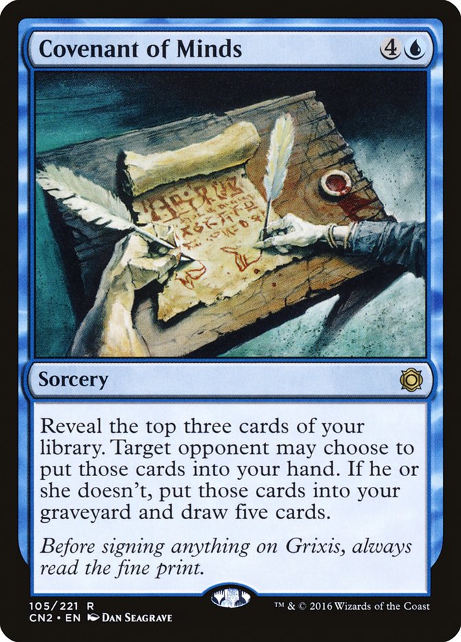 Covenant of Minds 105/221 (Conspiracy: Take the Crown)  - Foil | Good Games Modbury